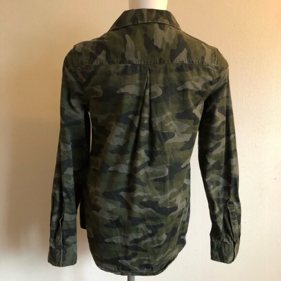 Arizona Camo Button up Tee size x Large Long Sleeve - Picture 3 of 8